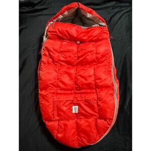 7.AM Enfant Red IGLOO Baby Stroller Bunting Footmuff (Large) 18 Months - 3T